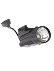 Ultimate Arms Gear LED 90 Lumens Weaver Picatinny Front Rail Light Tactical Flashlight with Remote Pressure Switch Cord For Fits SIG Sauer 226 229 220 P250 Sig Pro Pistols With A Front Weaver Picatinny Rail Gun Pistol Handgun