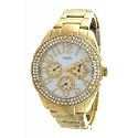 GUESS Gold-Tone Bracelet Watch