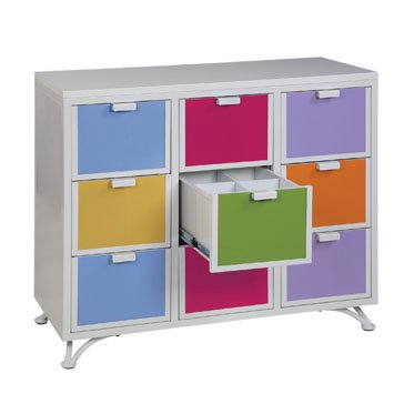 Powell SWITCHaroo 9 Drawer Chest 289-010
