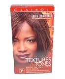 Clairol Textures & Tones Hair Color, 3n Cocoa Brown