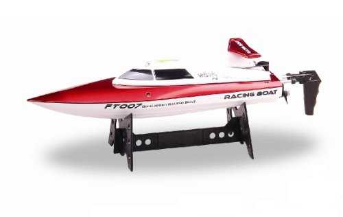 15MPH HIGH SPEED 2 4Ghz RACING BOAT with rechargeable Lipo battery Astounding 450 feet range Electric Full Function 2 4 Ghz High Performance Colors May Vary