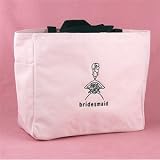 Wedding Party Tote Bag Maid of Honor Bridesmaid Bride Matron of honor