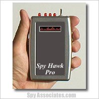 SPY HAWK PRO RF GPS BUG DETECTOR  &  PHONE TAP SECURITY