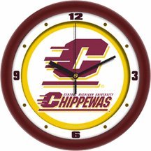 Central Michigan Chippewas Traditional Wall Clock