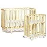 Bam Convertible Crib Set - Bamboo