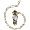 Tamina - Amulet W/ Sands Of Time,Length 14"