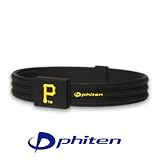 PHI-TEN MLB Authentic Bracelet, Pittsburgh Pirates, Large (7.5 Inches)