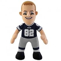 NFL Dallas Cowboys Jason Witten Player Plush Doll, 6.5-Inch x 3.5-Inch x 10-Inch, Blue
