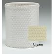 Chelsea Collection Round Wastebasket Cream