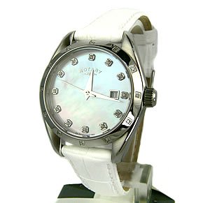 Rotary Rocks RLS00001-01-S Ladies White Bracelet Watch