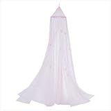 Butterfly Bed Canopy (bright pink netting)