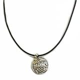Legends of Ireland Sterling Silver Celtic Knot Pendant with Black Cord