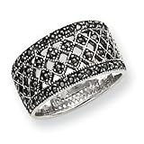 Sterling Silver Marcasite Ring