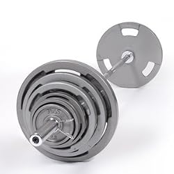 Troy 500 lb. Olympic Weight Set with VTX Grip Plates
