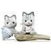 Calico Critters Fisher Cat Twins