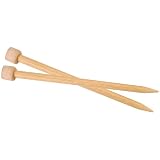 Hardwood Single Point Knitting Needles - 16"