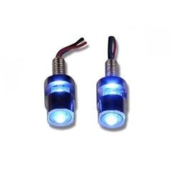 FK Automotive FKBP0101477 Nummernschildschrauben Set beleuchtet (2 St�ck) von FK mit je 2 LED in blau (leuchtet nach vorne + zur Seite)12V