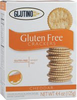 Glutino Gluten Free Crackers Cheddar -- 4.4 oz