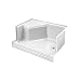 KOHLER K-9496-0 Memoirs 60-Inch Shower Receptor, White