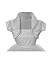Classic Collared Satin Cap Sleeve Bolero Black Ivory White Girls 2-13