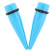 Acrylic Neon Taper - Light Blue - 3/4'' - Sold as a Pair
