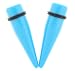 Acrylic Neon Taper - Light Blue - 3/4'' - Sold as a Pair