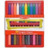 Melissa & Doug Triangular Crayons 24 pack 311tyuf3v0L. SL160 Melissa & Doug Triangular Crayons 24 pack