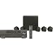 Yamaha RX-V465BL 525 Watt 5-Channel Home Theater Receiver & Mirage Nanosat 5.1 Compact Home Theater Speaker System Bundle