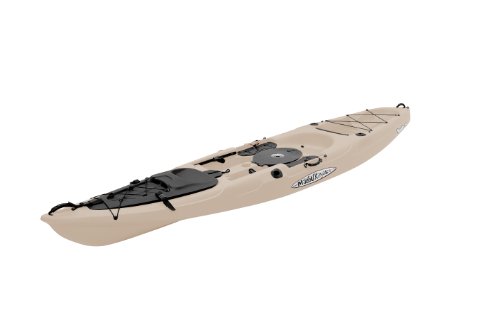Malibu Kayaks Stealth 14 Fish and Dive Package Sit on Top Kayak, Sand