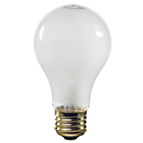 40 Watt - Frosted - A19 Light Bulb - 130 Volt - 10000 Life Hours - PQB 81535