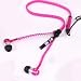 Destorm Zipper Earphones with Mic Pink RS.199.00