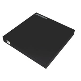 Boîtier Slim externe SATA USB 2.0 pour lecteur graveur CD/DVD/Blu-Ray, noir (Boîtier seulement! Aucun lecteur ou graveur CD/DVD n'est inclus.)