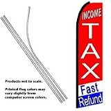 Income Tax Fast Refund Feather Banner Flag Kit 311u7sqkVpL. SL160 Income Tax Fast Refund Feather Banner Flag Kit