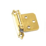 Review Laurey  / Laurey No Inset Self-Closing Hinge - Polished Brass