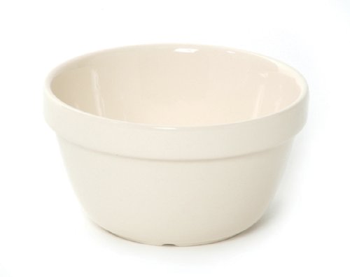 Mason Cash 4-1/4-Inch by 2-1/2-Inch Pudding Basin, 1-Cup Capacity, Size 54, White