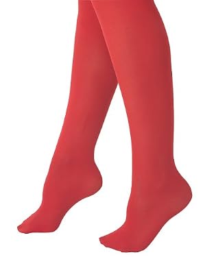 60 Denier Maternity Tights - Red
