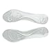 DDLBiz Silicone Mat Sandal Hidden Arch Half Yards Damping Shoes High Heel Insoles 1-Pair Packages