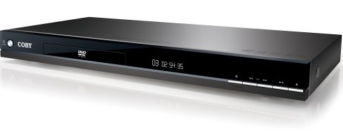 Coby DVD257BLK Super Slim DVD Player