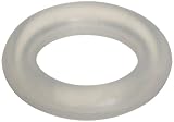 006 Polyurethane O-Ring, 90A Durometer, Round, Translucent, 1/8" ID, 1/4" OD, 1/16" Width (Pack of 25)