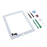 AGPtek® Touch Screen Glass Digitizer Replacement For Ipad 2 2nd Gen Generation 16G 32G 64G White
