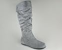 Slouchy Suede Cuff Boot