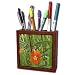 VWPics Flowers - Monkey Flower.(Mimulus sp.).Crystal Cove State Park, California - Tile Pen Holders-5 inch tile pen holder