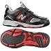 New Balance Little Kid KV487 Running Shoe,Black/Red,11 XW US Little Kid