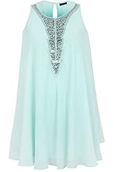 Plus Size Chiffon Sleeveless Tunic 