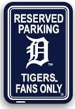 Detroit Tigers Reserved Parking Sign