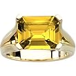 14K Yellow Gold Citrine Ring