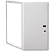 Leviton 47605-28P 28-Inch Series, Premium Hinged Door with Trim Ring for Structured Media Center, White