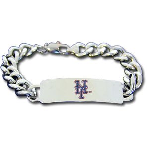 MLB Baseball ID Bracelet - New York Mets
