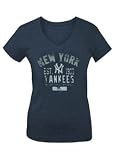 New York Yankees Ladies Super Soft triblend tunic tee