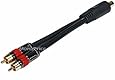 Monoprice 6inch RCA Female to 2-RCA Male Digital Coaxial Splitter Adapter